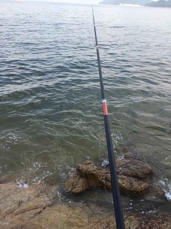 第一次去海边钓鱼
