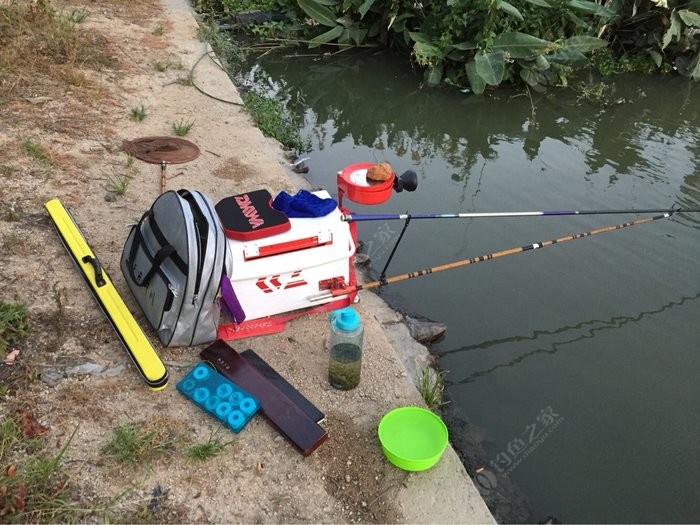 釣竿品牌: 龍三 下班出發釣魚,以前老釣點.換地方住了就去的少了.